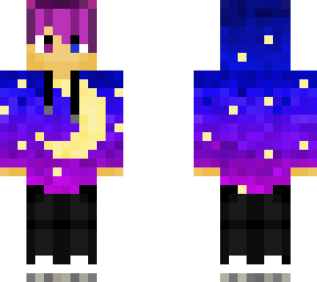 preview for galaxy skin hoodie