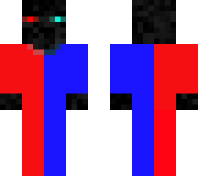 preview for Gamer Enderman blue and red