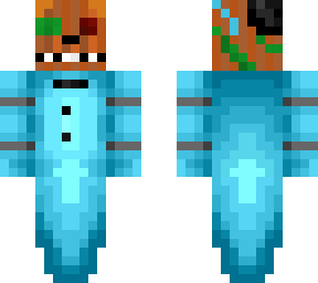 preview for Ghost Freddy With Rotten Pumpkin on his Head