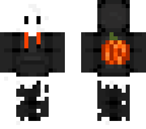 preview for ghost with black pumpkin hoodie
