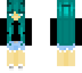 preview for girl skin blue hair v2 reREUPLOAD