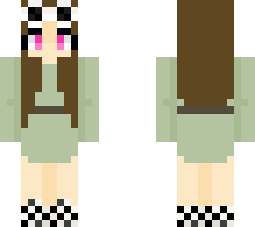 preview for girl with green dress and sunglasses