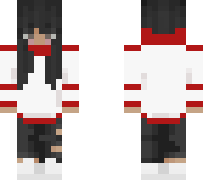 preview for Girl With White and Red Hoodie