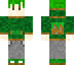 preview for Grass Block Hoodie Boy