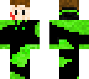 preview for green and black hoodie