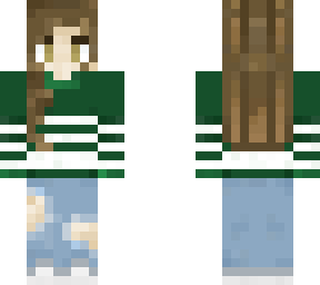 preview for Green and white sweater again