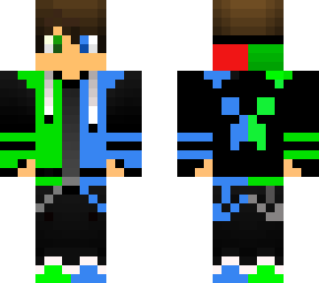 preview for half blue half green gamer
