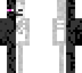 preview for Half Enderman Half Skeleton