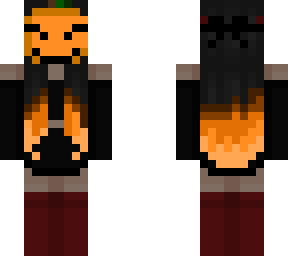 preview for Halloween Girl With Orange Highlights
