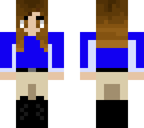 preview for Horse Rider  Equestrian Blue