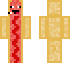 preview for human hotdogs Minecraft skin