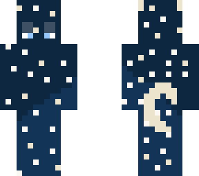 preview for idk honestly its just a dark sky stars eyes cat ears and a cat tail