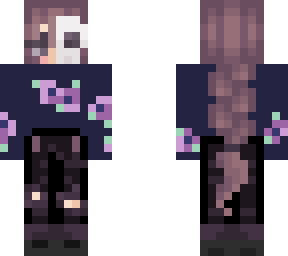 preview for Idk its a skeleton girl with a flower shirt