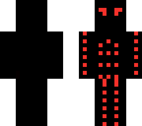 preview for just a normal skin with an evil face as outer layer