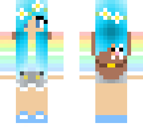 preview for lil blue hamster girl