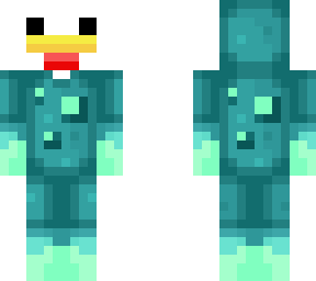 preview for Me in a glow squid onesie skintober day 22