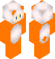 preview for me in a orange panda suit