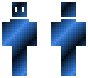 preview for Metalic blue with white outline