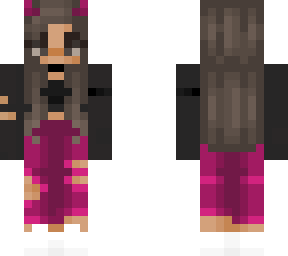 preview for Minecraft another pink devil Girl