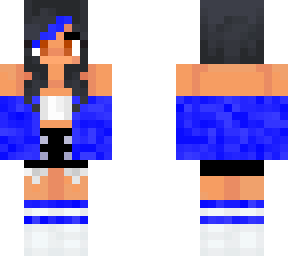 preview for Minecraft but everything is blue like ein