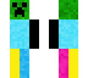 preview for multi colored creeper