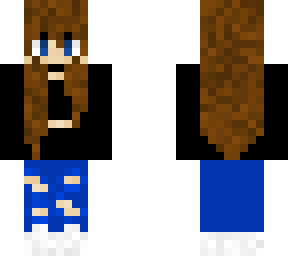preview for my 1st minecraft girl skin