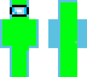 preview for My 1st skin Glitched Among us Skin