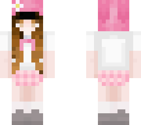 preview for my melody sanrio girl brown hair black hair