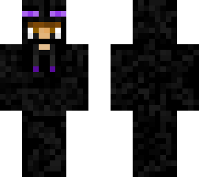 preview for My version of enderman hoodie brown eyes and hair