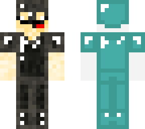 preview for Noob with netheritediamond armor