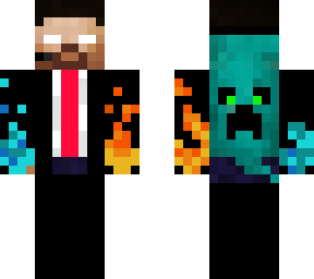 preview for office herobrine water and fire
