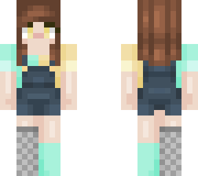 preview for overalls  short feminine hair