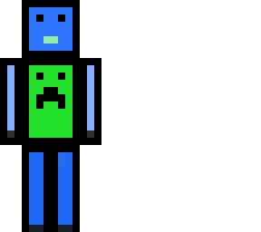 preview for Penguin skin with creeper shirt