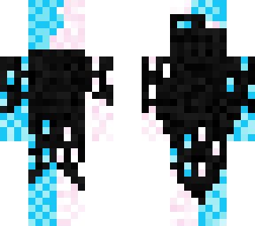 preview for Pink and blue flamed human