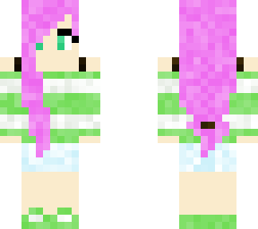preview for Pink and green cute girl dedicated to my sister