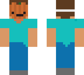preview for Plastic Steve with pumpkin mask