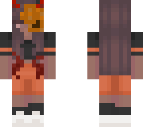 preview for pumpkin halloween girl skin