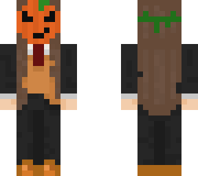 preview for Pumpkin mask and suit