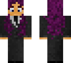 preview for Purple haired girl in a suit