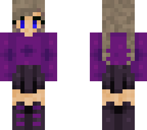 preview for Purple hoodie girl