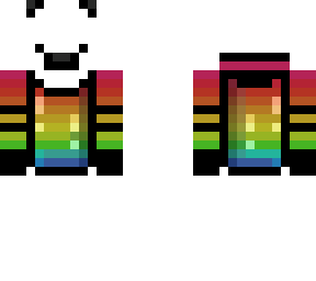 preview for Rainbow bear base hoodie Mothwing