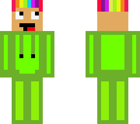 preview for rainbow hair man