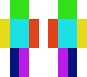 preview for rainbow neon cut