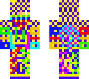 preview for Rainbow purple yellow Ninja