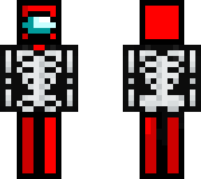 preview for Red Crewmate Skeleton