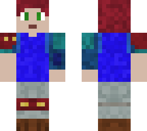 preview for Red hair armored