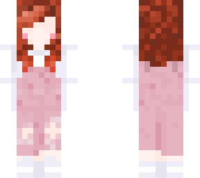 preview for Redhead Pink Overalls