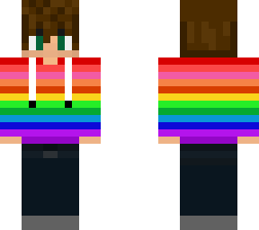 preview for rick with rainbow sweater