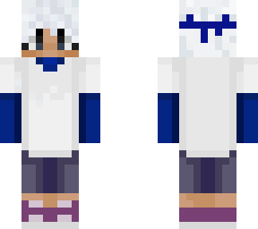 preview for sapnap killua skin  MCC 11  W1MBLUR on twt