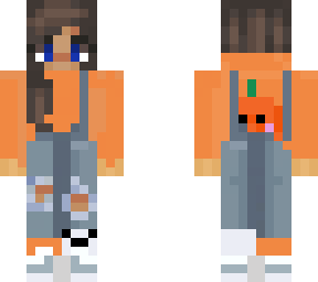 preview for short hair version of the Halloween skin I made